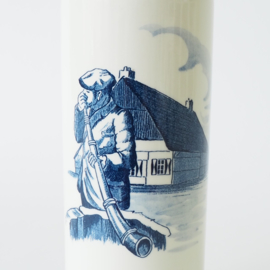 Delfts blauwe jenever kruik "De Monnik" - door Royal Goedewaagen