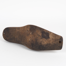 Massief houten vintage schoenmal / schoenleest