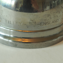 Mid century vintage Tilley bureaulamp uit Engeland