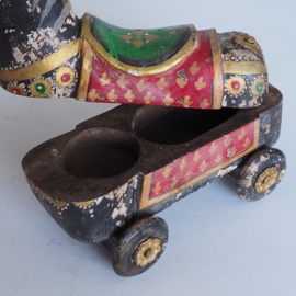 Oude Indiase spice box / kruidendoosje - Small