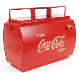 Coca cola koelbox met flesopener
