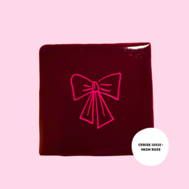 Tegel cerise 10x10
