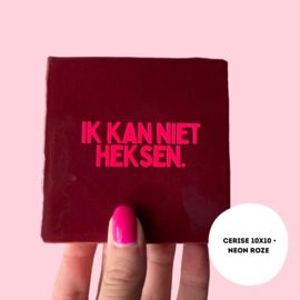 Tegel cerise 10x10