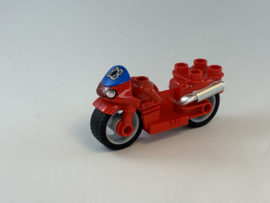 Motor rood Spider-Man Duplo