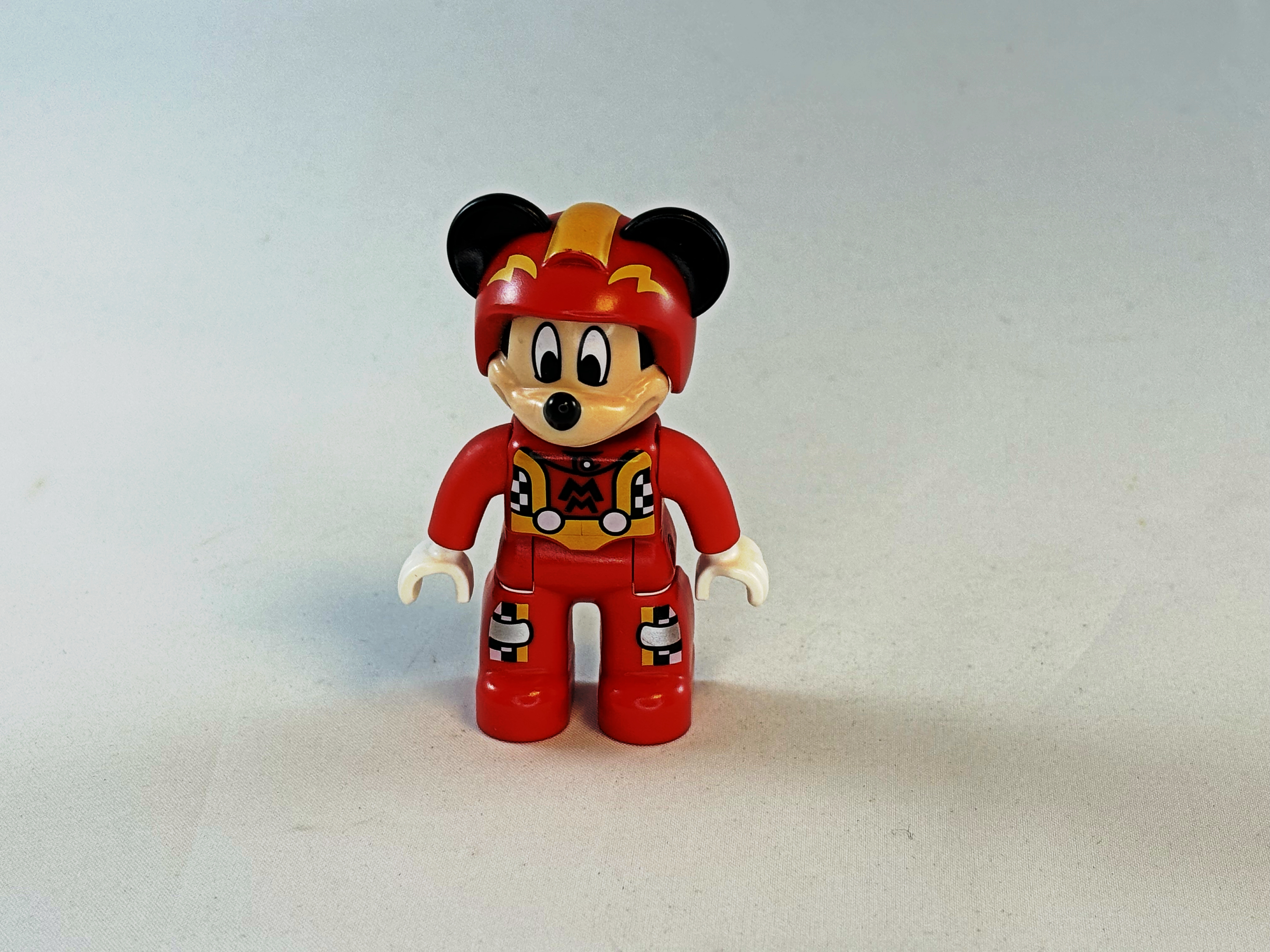 Mickey Mouse in race pak