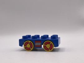 Monorail onderstel blauw Duplo