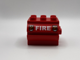Tank brandweer fire Duplo