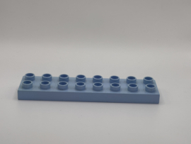 16 nops plat medium blauw Duplo