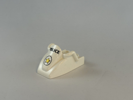 Sneeuwscooter / waterscooter politie wit Duplo