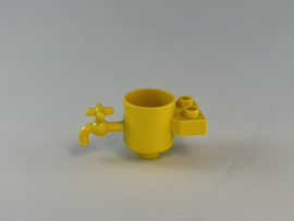 Kraan / watertank geel Duplo