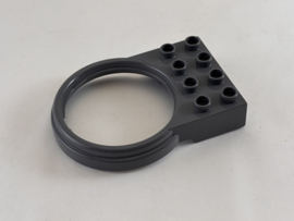 Houder ballenbaan donkergrijs Duplo