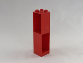 Kast hoog rood Duplo
