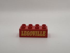 Legoville blok rood Duplo
