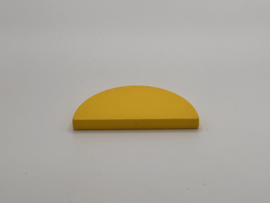 Tafelblad glad geel Duplo