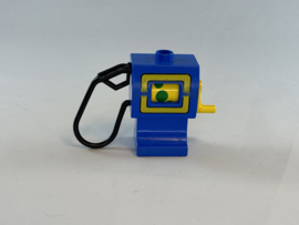Benzinepomp tanken blauw Duplo