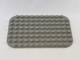 Bouwplaat 8 x 12 nops grijs Duplo