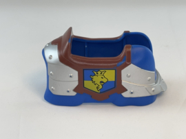Harnas paard blauw Duplo