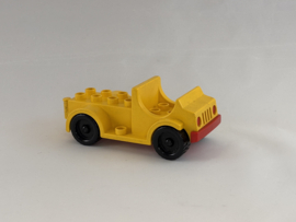 Auto / truck geel Duplo