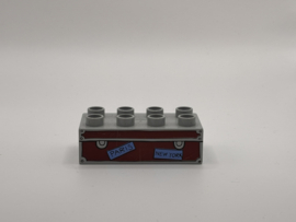 Koffer blok lichtgrijs Duplo