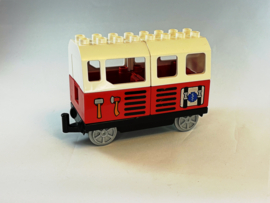 Personenwagon brandweer Duplo