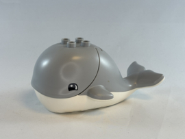 Walvis groot met open bek Duplo