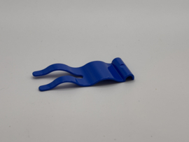 Vlag vaandel blauw Duplo