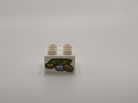Geld op blok wit Duplo