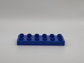 12 nops plat blauw Duplo