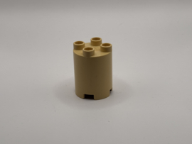 Blok 4 nops rond beige Duplo