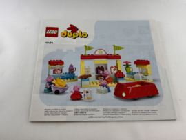 Bouwboekje 10434 Peppa Pig supermarkt Duplo