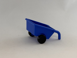 Kruiwagen blauw kleine wiel Duplo
