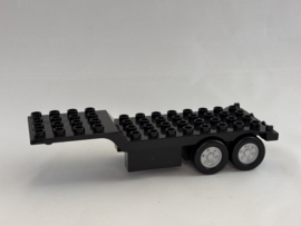 Aanhanger vrachtwagen zwart Duplo