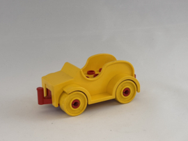 Auto geel rood Duplo