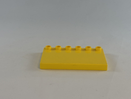 Dakplaat geel Duplo