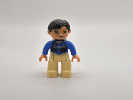 Man donker blauw shirt Duplo