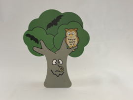 Theater boom uil vleermuis Duplo