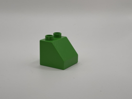 Blok schuin felgroen Duplo