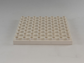 Plaat 8x8 wit Duplo