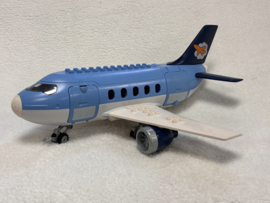 Vliegtuig groot blauw Duplo