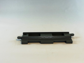 Rechte treinrails donkergrijs Duplo