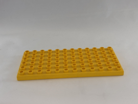 Plaat 6x12 geel Duplo