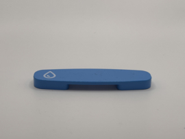 Actiesteen trein azuurblauw met druppel Duplo