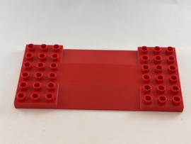 Oprit bouwplaat rood Duplo