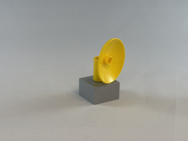 Schotel / antenne geel lichtgrijs Duplo