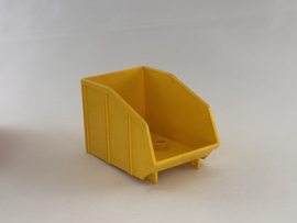 Kiepbak smal zonder houder geel Duplo