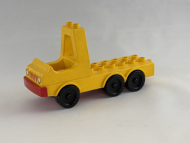 Vrachtwagen geel Duplo