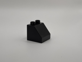 Blok schuin zwart Duplo