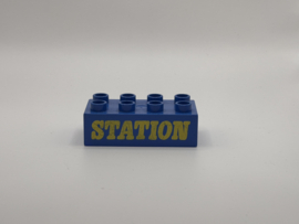 Station blok blauw Duplo