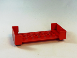 Laadbak wagon rood Duplo
