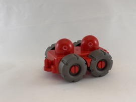 Primo aanhanger / karretje rood Duplo